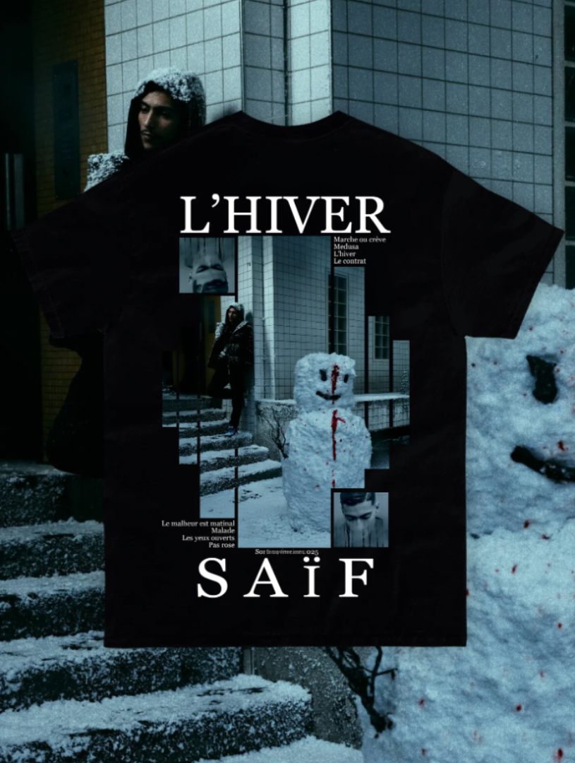 T-shirt l'hiver