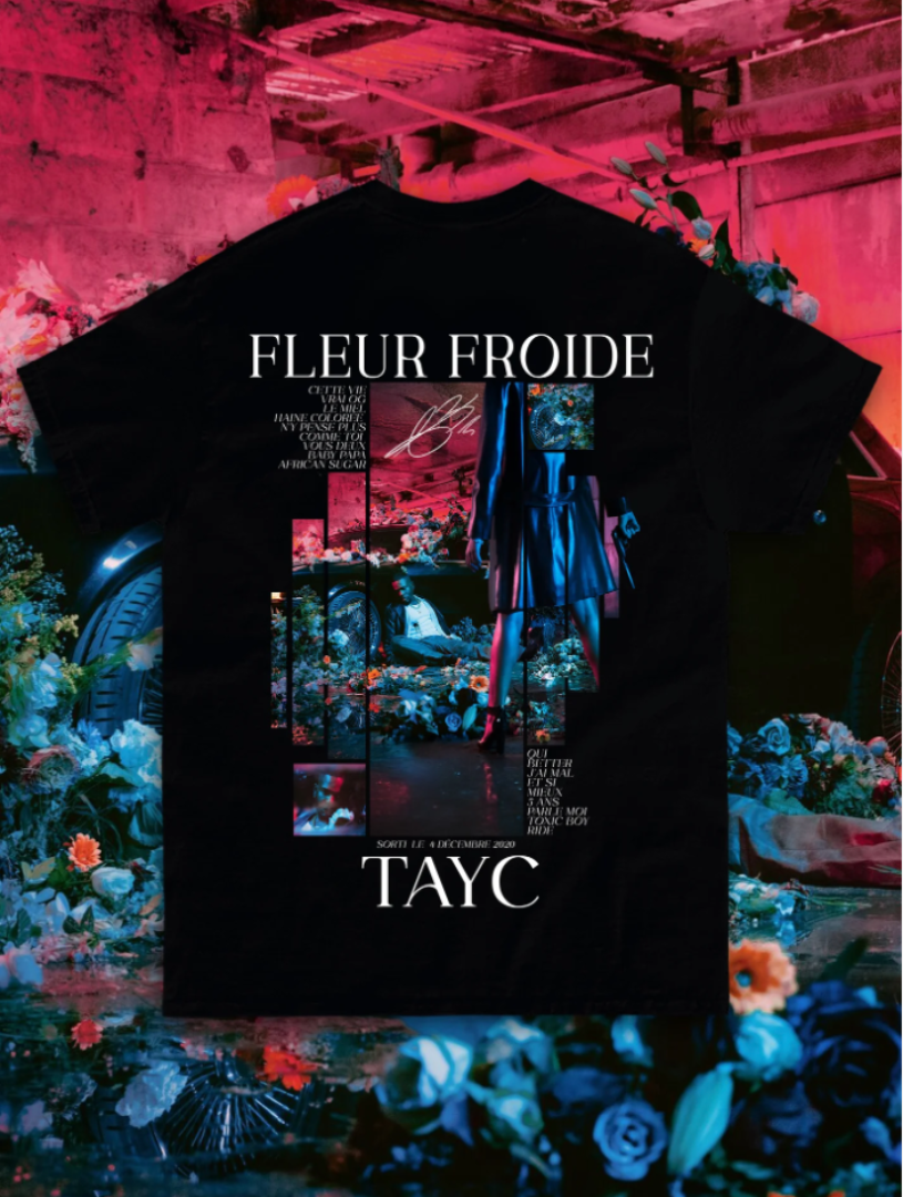 T-shirt Fleur Froide