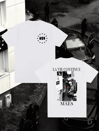 T-shirt la vie continue